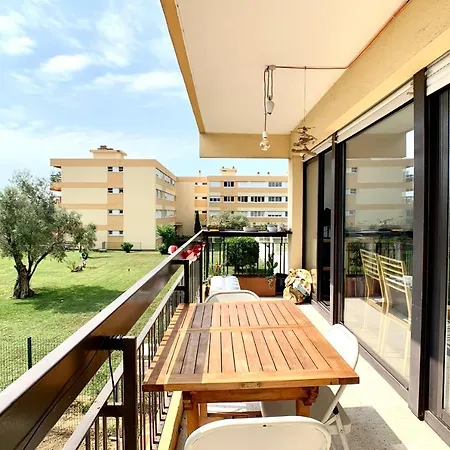 Renting - Les Oliviers - 3 Bedrooms Parking Swimming Pool Terrace 昂蒂布
